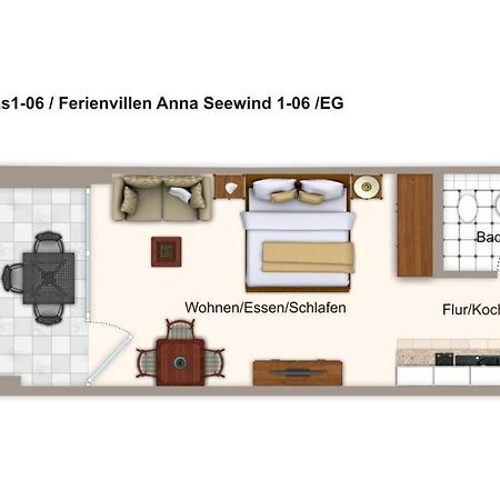 Apartmentvilla Anna See Apartmentvilla Anna See 1-06 랑에오그 외부 사진